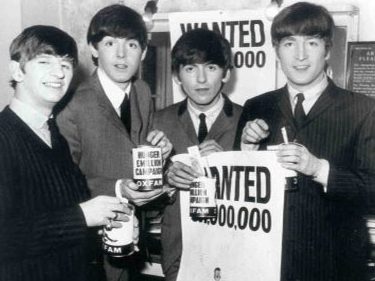 Collecte des Beatles pour Oxfam en 1963