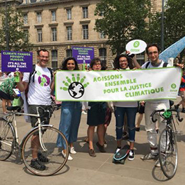 Marche pour le climat du groupe local Oxfam de Provence