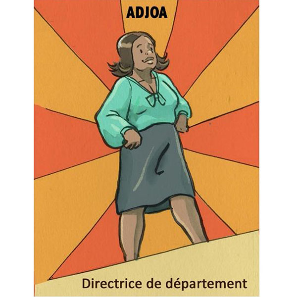 ADJOA, directrice de département